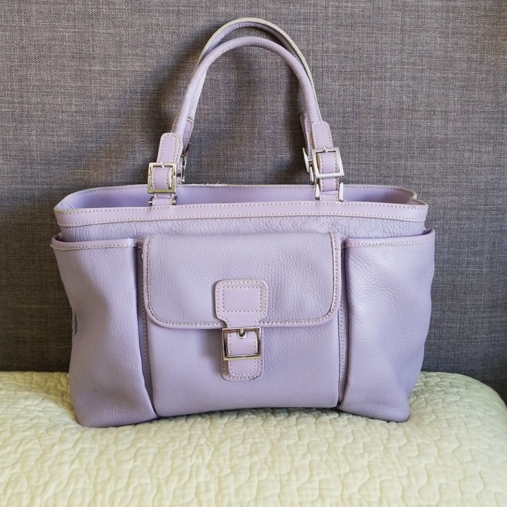 Maxx New York Genuine Leather Satchel